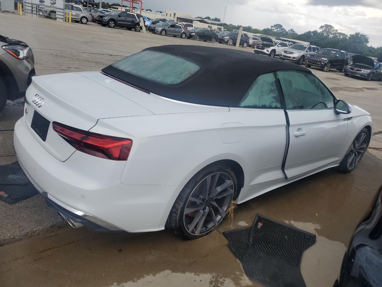 2024 Audi RS5 VIN WAUW4GF56RN007168 Copart auction photo, water/flood damage thumbnail 3