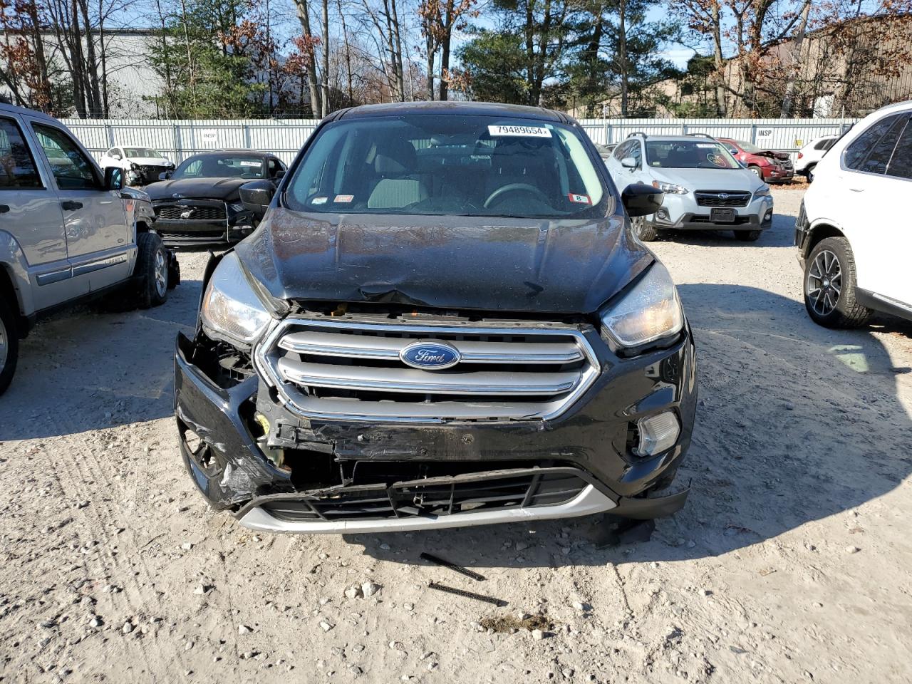 2017 Ford Escape VIN 1FMCU9GD1HUC16177 Copart auction photo, front end damage thumbnail 5