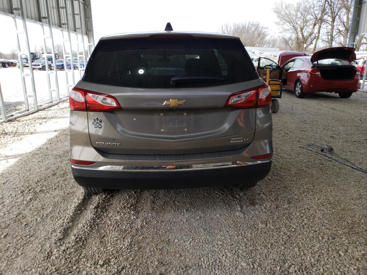 2018 Chevrolet Equinox VIN 3GNAXJEV5JS539287 Copart auction photo, all over / side damage thumbnail 6