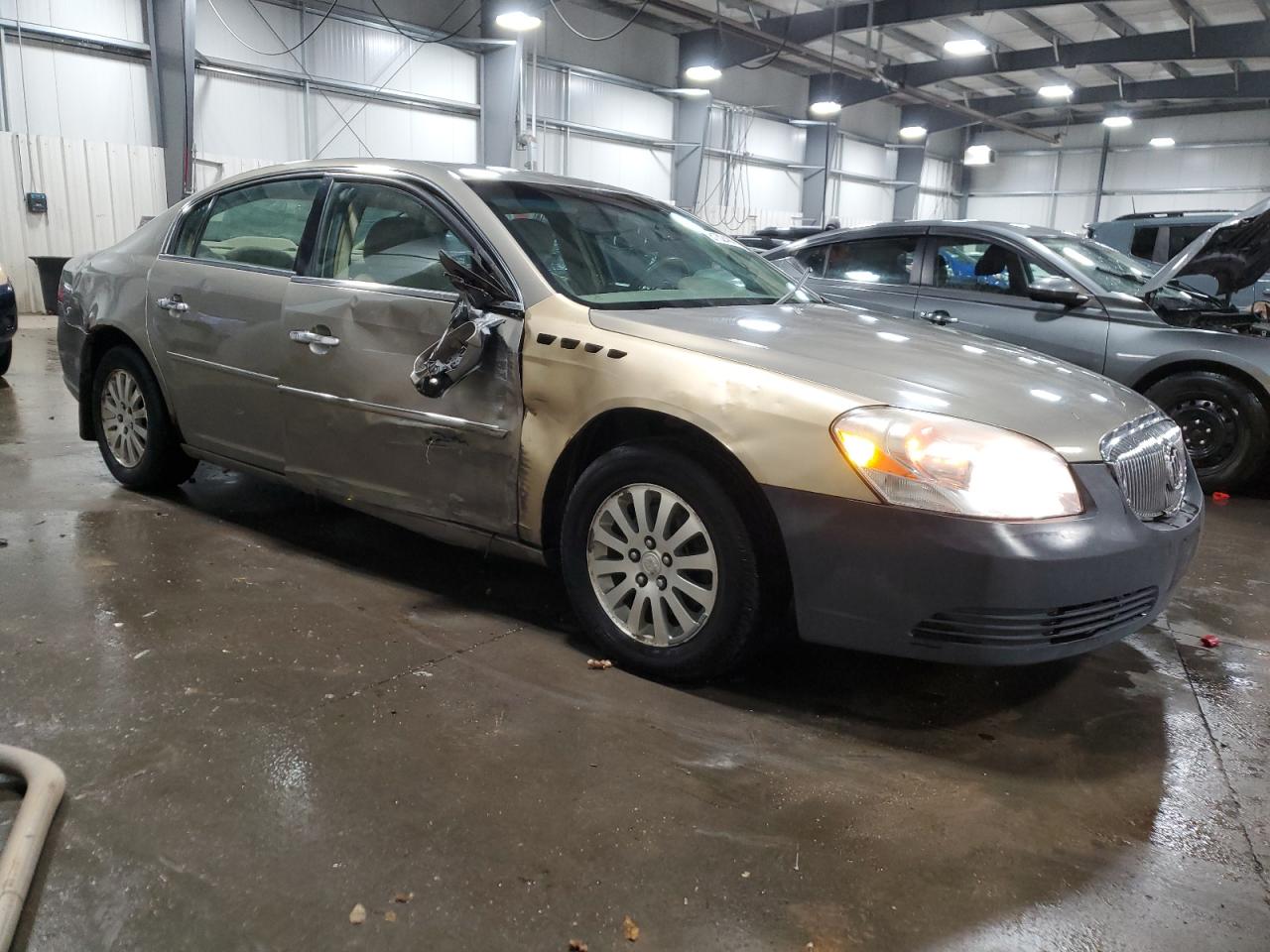 2006 Buick Lucerne VIN 1G4HP57216U140929 Copart auction photo, side / front end damage thumbnail 4