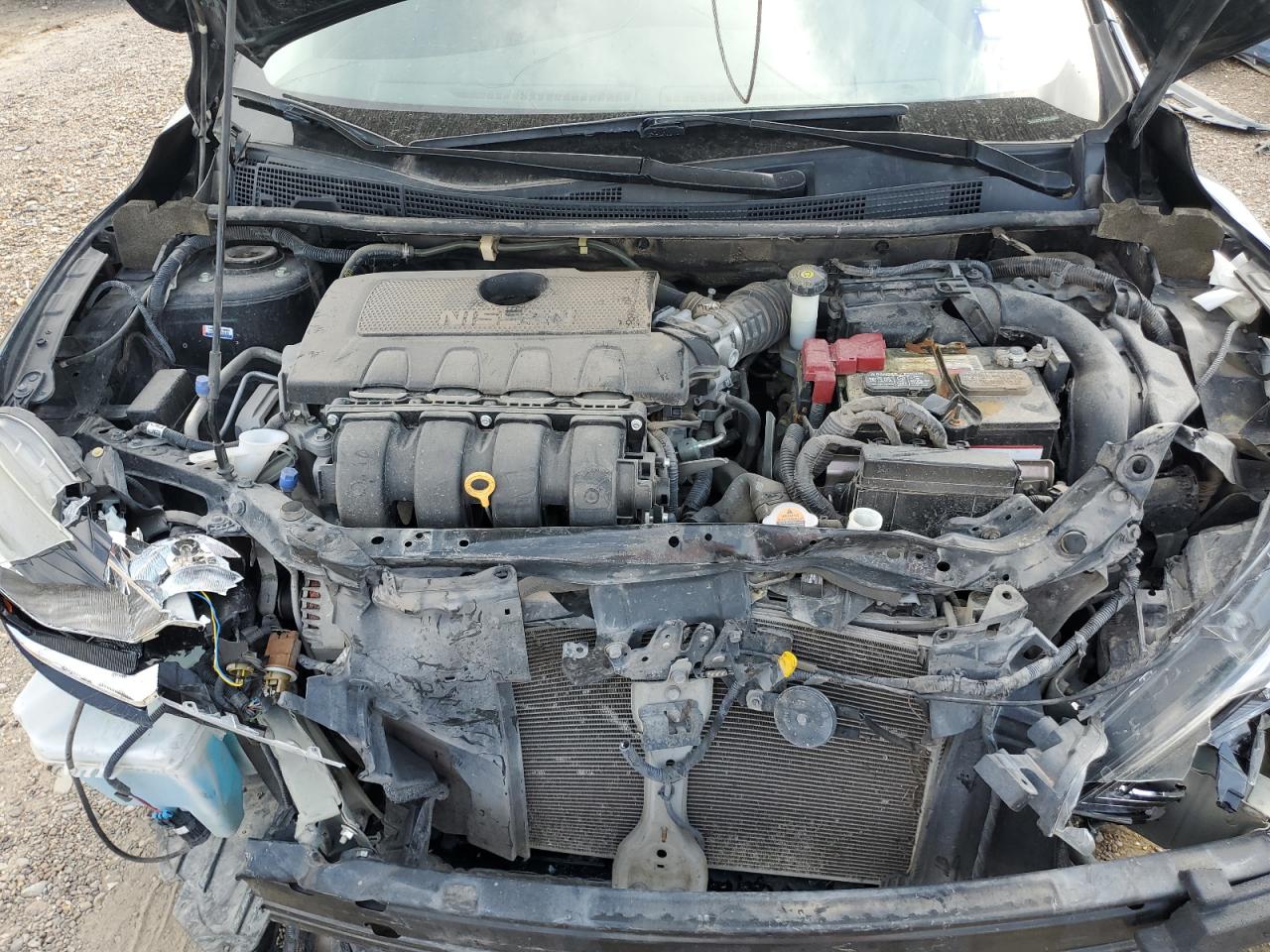 2019 Nissan Sentra VIN 3N1AB7APXKY290598 Copart auction photo, front end / minor dent/scratches damage thumbnail 11