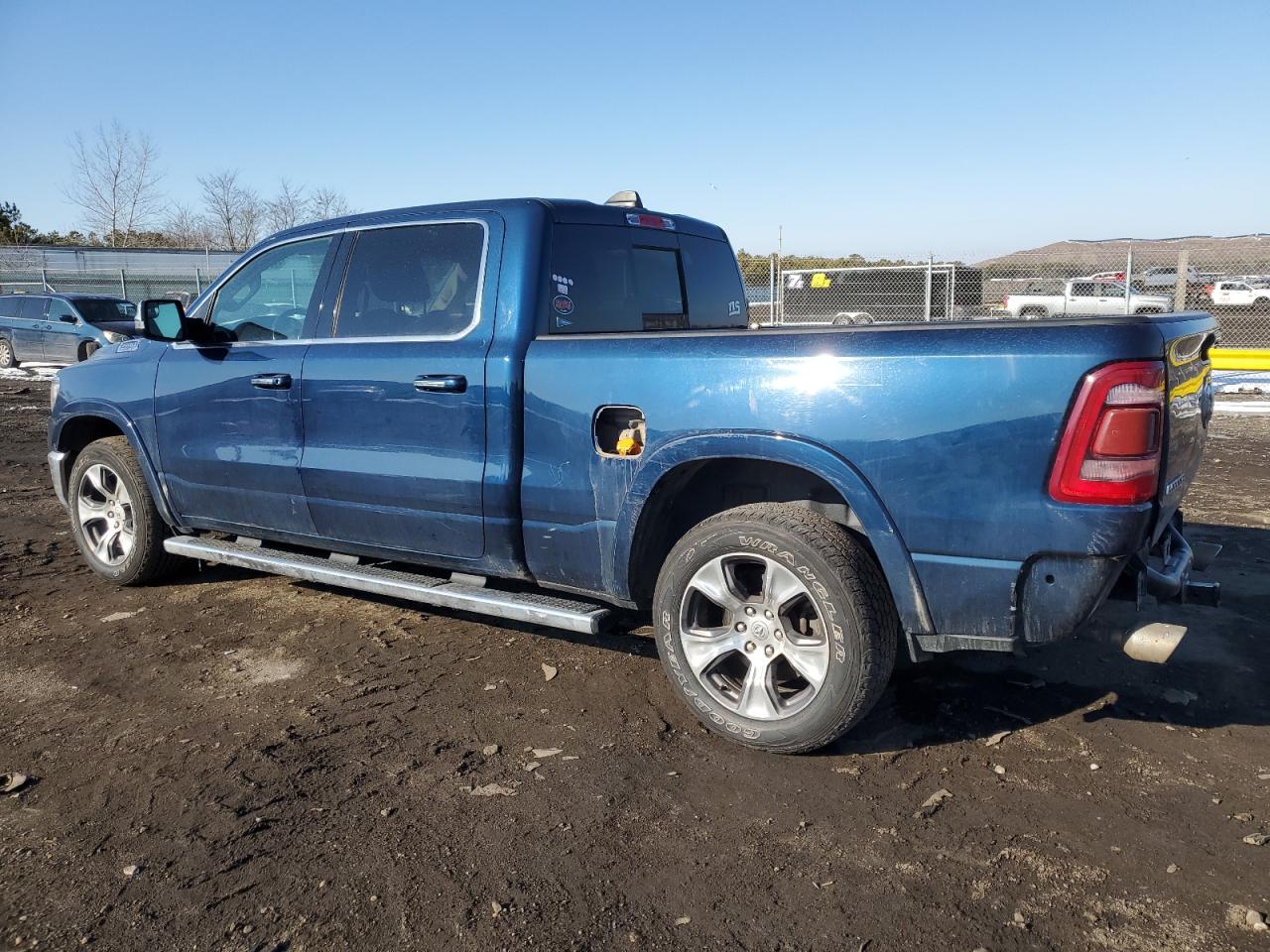 2019 RAM 1500 VIN 1C6SRFRT9KN900343 Copart auction photo, rear end / side damage thumbnail 2