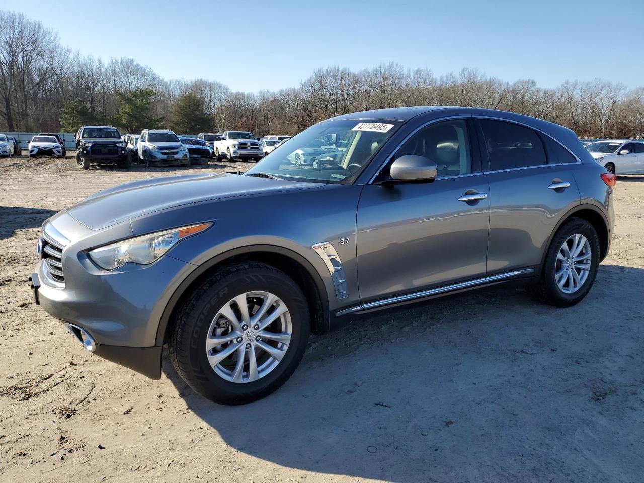 2016 Infiniti QX70 VIN JN8CS1MUXGM671452