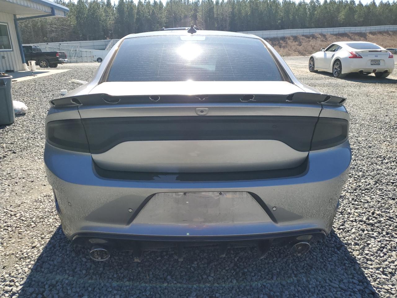 2018 Dodge Charger VIN 2C3CDXGJ6JH139639 Copart auction photo, front end / rear end damage thumbnail 6