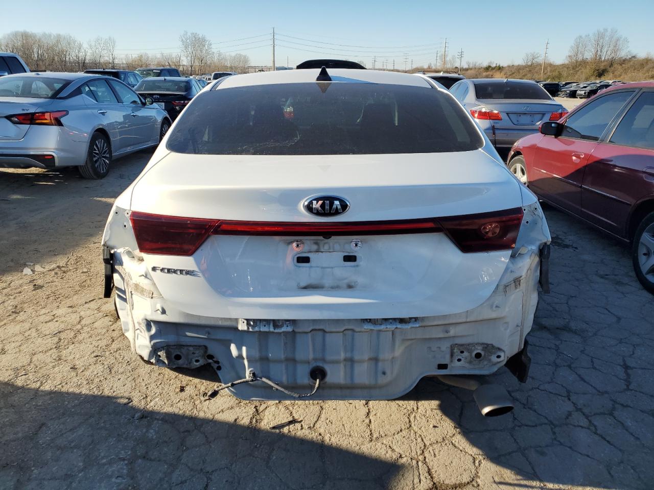 2019 KIA Forte VIN 3KPF24AD5KE063876 Copart auction photo, rear end damage thumbnail 6