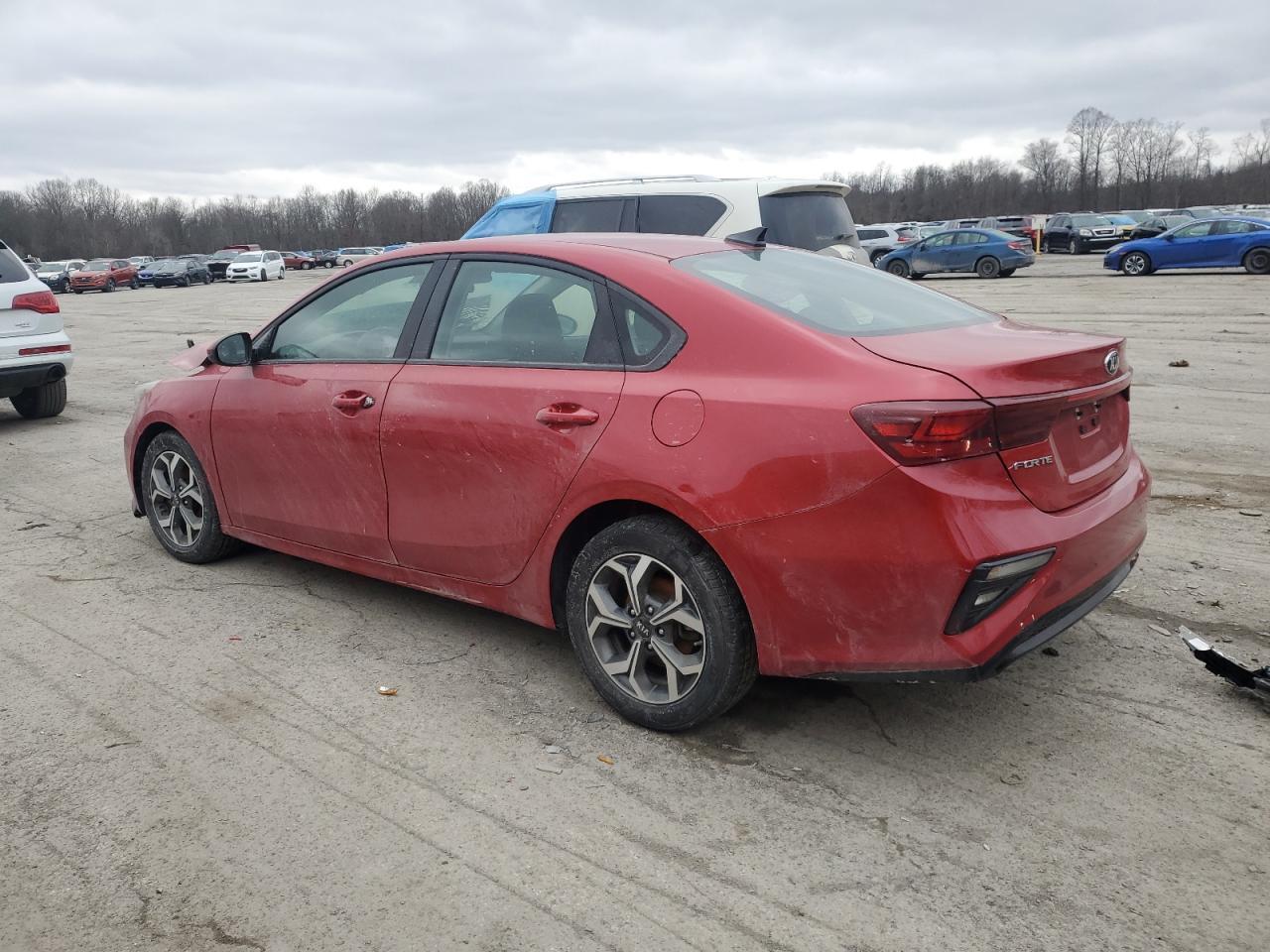2021 KIA Forte VIN 3KPF24AD8ME411544 Copart auction photo, front end damage thumbnail 2