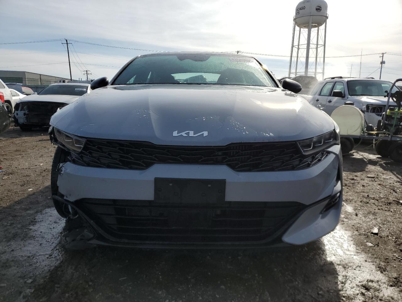 2023 KIA K5 VIN 5XXG64J22PG174620 Copart auction photo, side / front end damage thumbnail 5