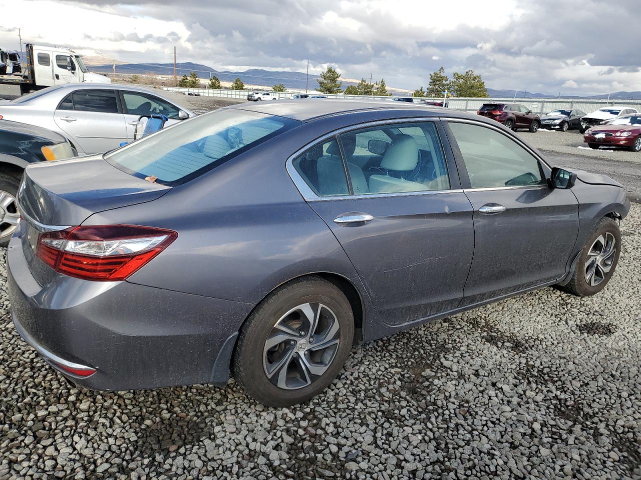 2016 Honda Accord VIN 1HGCR2F34GA123953 Copart auction photo, front end / side damage thumbnail 3