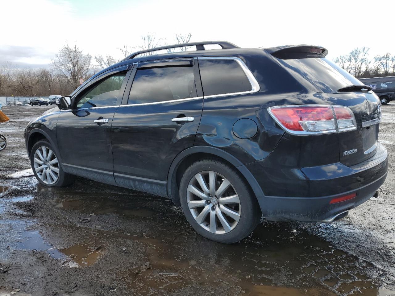 2009 Mazda CX-9 VIN JM3TB38V090175829 Copart auction photo, side / front end damage thumbnail 2
