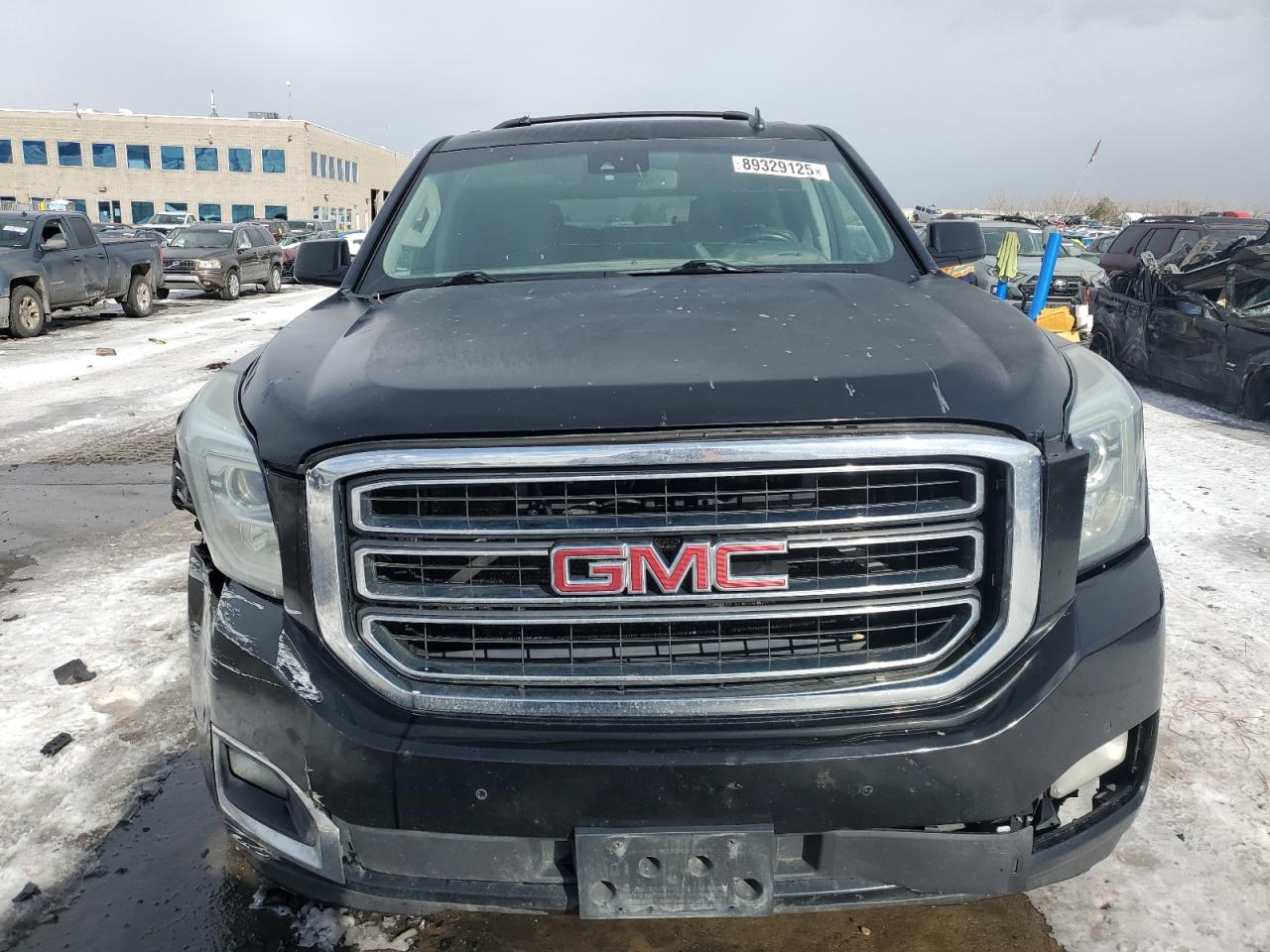 2015 GMC Yukon VIN 1GKS2HKC0FR138171 Copart auction photo, front end / rear end damage thumbnail 5