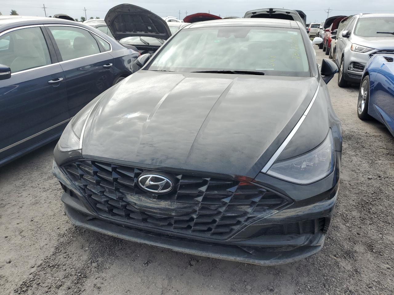 2022 Hyundai Sonata VIN KMHL34J23NA223500 Copart auction photo, water/flood damage thumbnail 5