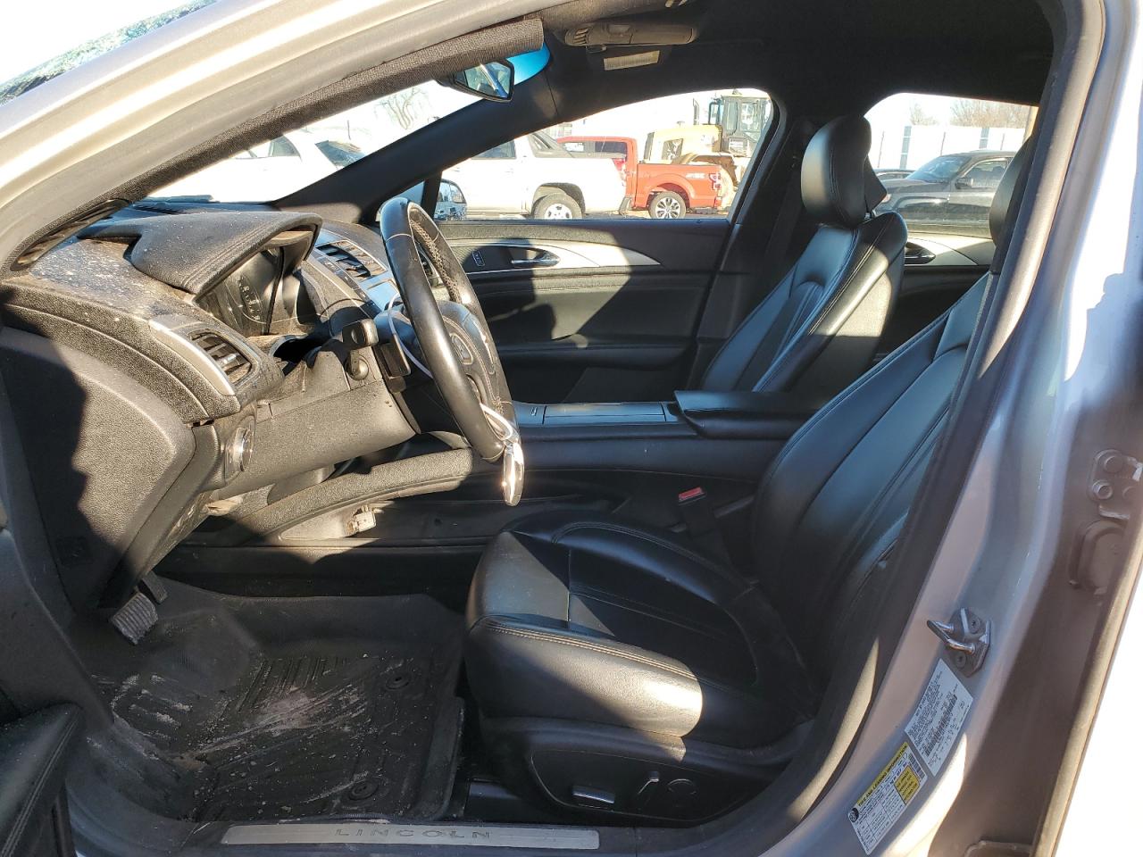 2017 Lincoln MKZ VIN 3LN6L5A91HR638616 Copart auction photo, front end / side damage thumbnail 7