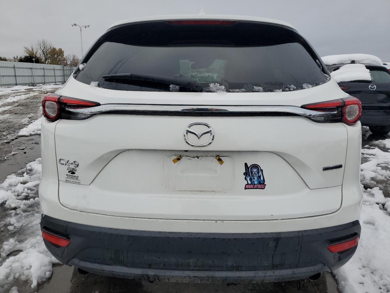 2021 Mazda CX-9 VIN JM3TCBCY4M0501360 Copart auction photo, side damage thumbnail 6