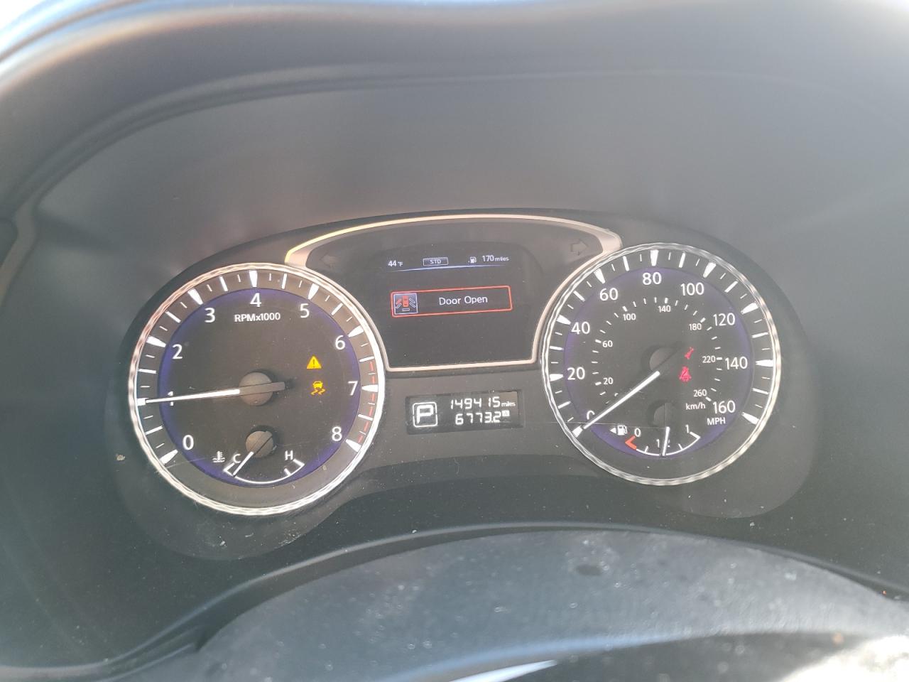 2015 Infiniti QX60 VIN 5N1AL0MN5FC519582 Copart auction photo, side / front end damage thumbnail 9