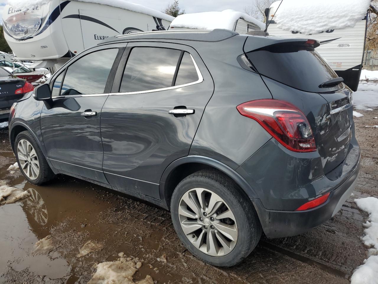 2017 Buick Encore VIN KL4CJASB4HB107545 Copart auction photo, front end damage thumbnail 2