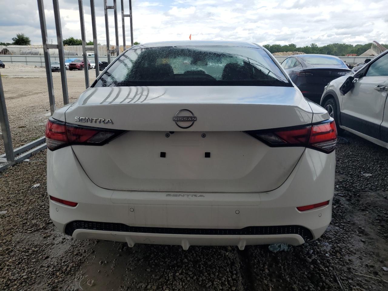 2024 Nissan Sentra VIN 3N1AB8BV9RY324592 Copart auction photo, vandalism damage thumbnail 6