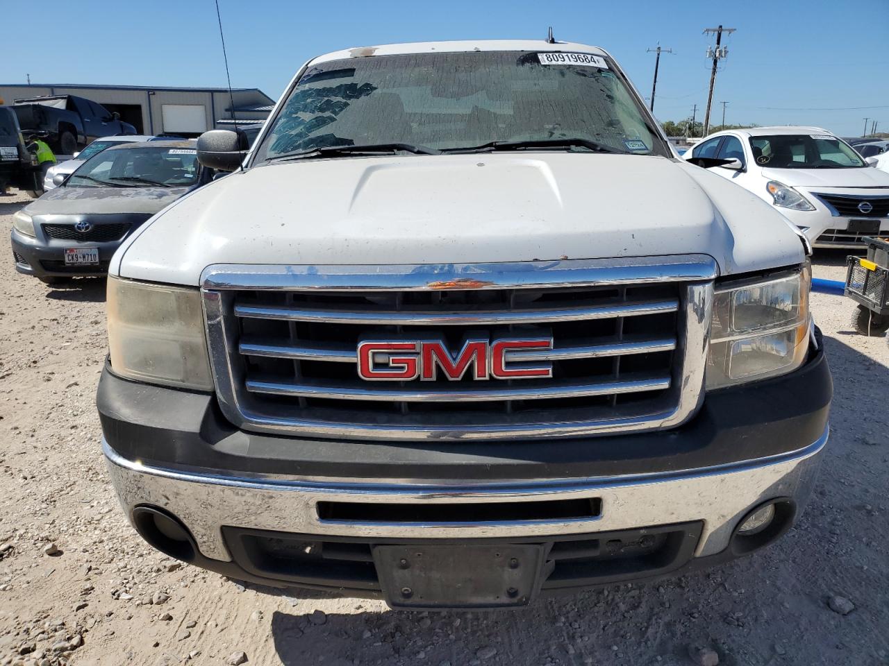 2012 GMC Sierra VIN 3GTP1UEA6CG110992 Copart auction photo, rear end / side damage thumbnail 5