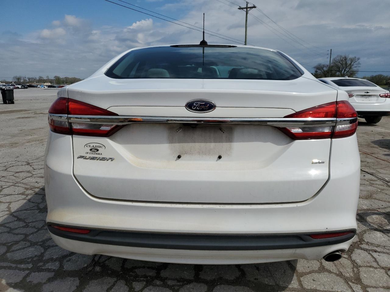 2017 Ford Fusion VIN 3FA6P0H74HR202137 Copart auction photo, front end / minor dent/scratches damage thumbnail 6