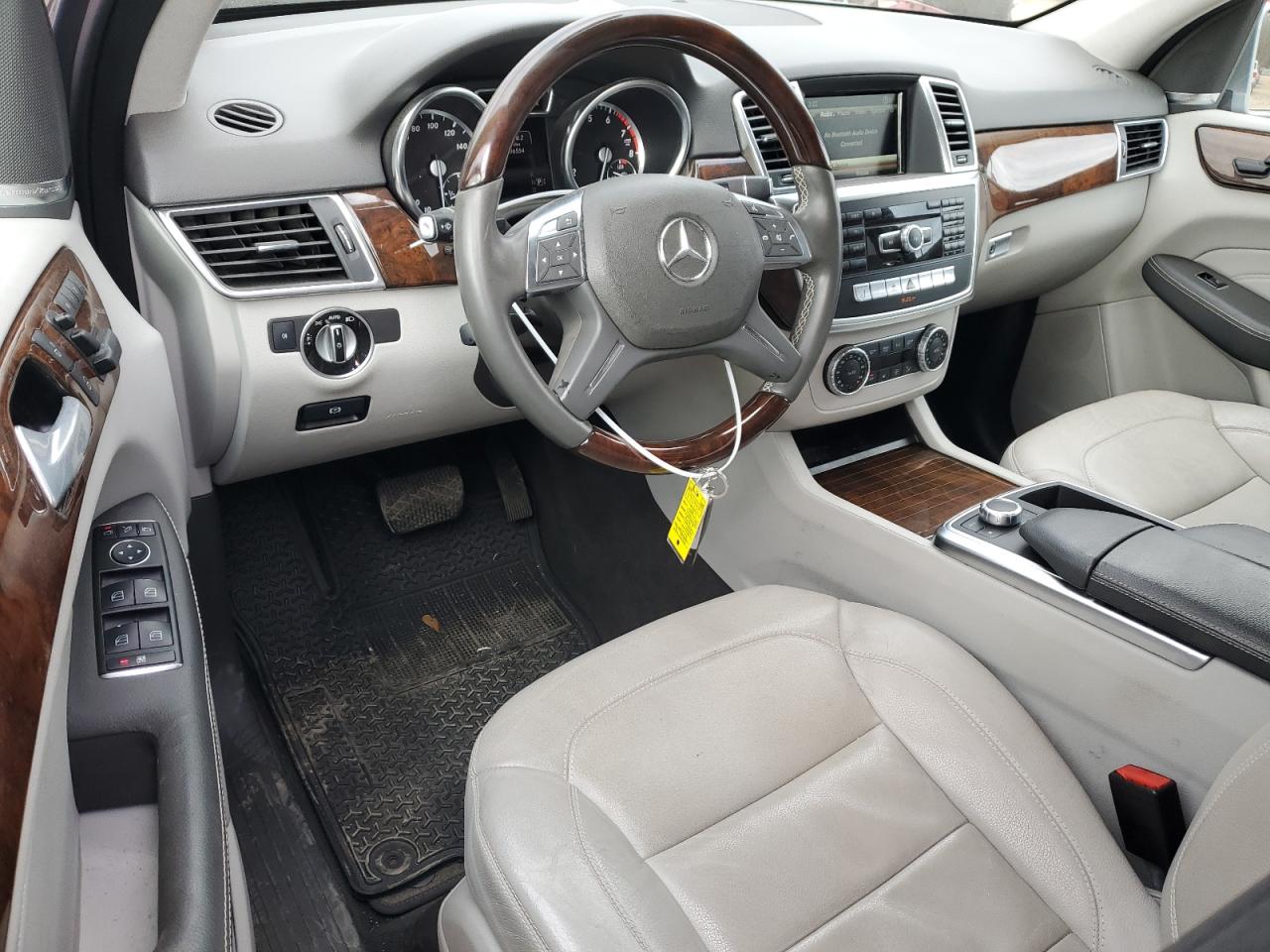 2015 Mercedes-Benz M-klasse VIN 4JGDA5JB6FA460273 Copart auction photo, front end damage thumbnail 8