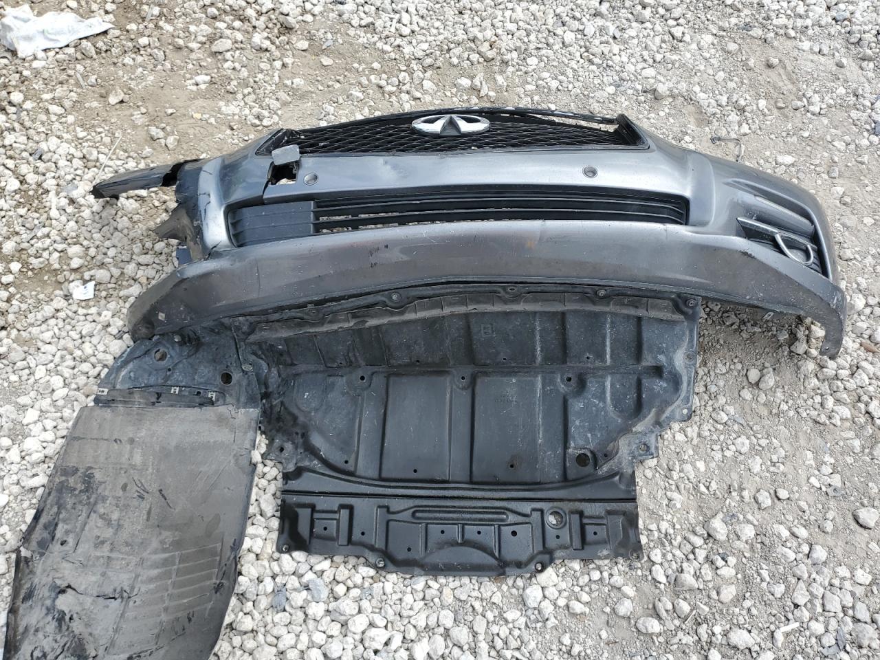 2017 Infiniti Q50 VIN JN1EV7AP8HM731102 Copart auction photo, front end / undercarriage damage thumbnail 12