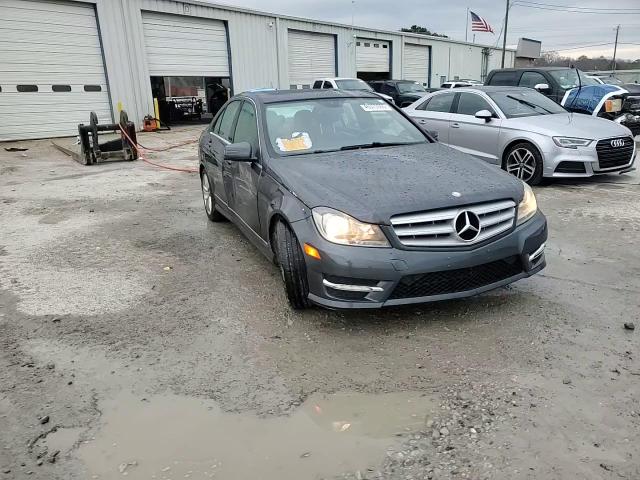 2013 Mercedes-Benz C-klasse VIN WDDGF8AB7DR276565 Copart auction photo, side damage thumbnail 13