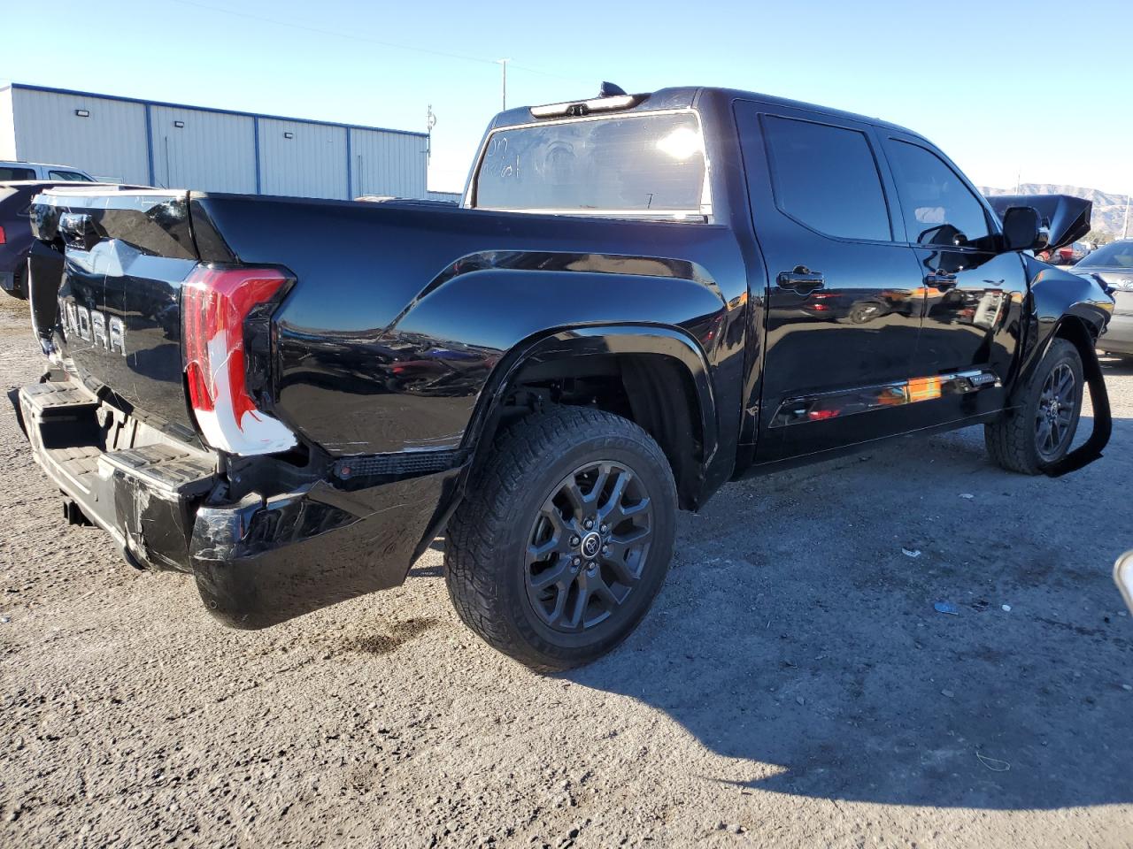 2023 Toyota Tundra VIN 5TFNA5DB3PX084778 Copart auction photo, front end / rear end damage thumbnail 3