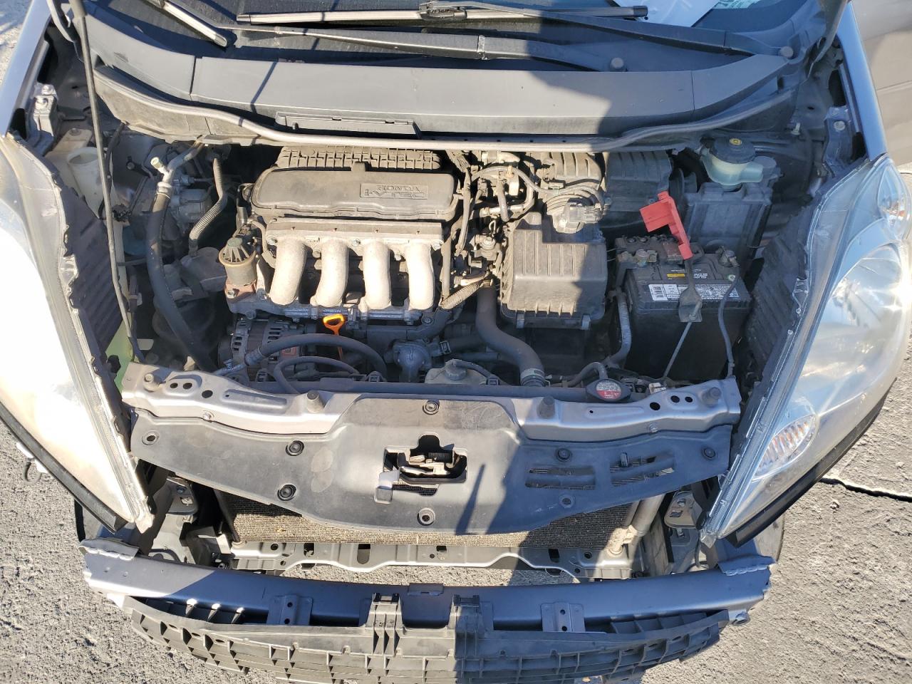 2009 Honda Fit VIN JHMGE87419S008020 Copart auction photo, front end damage thumbnail 12