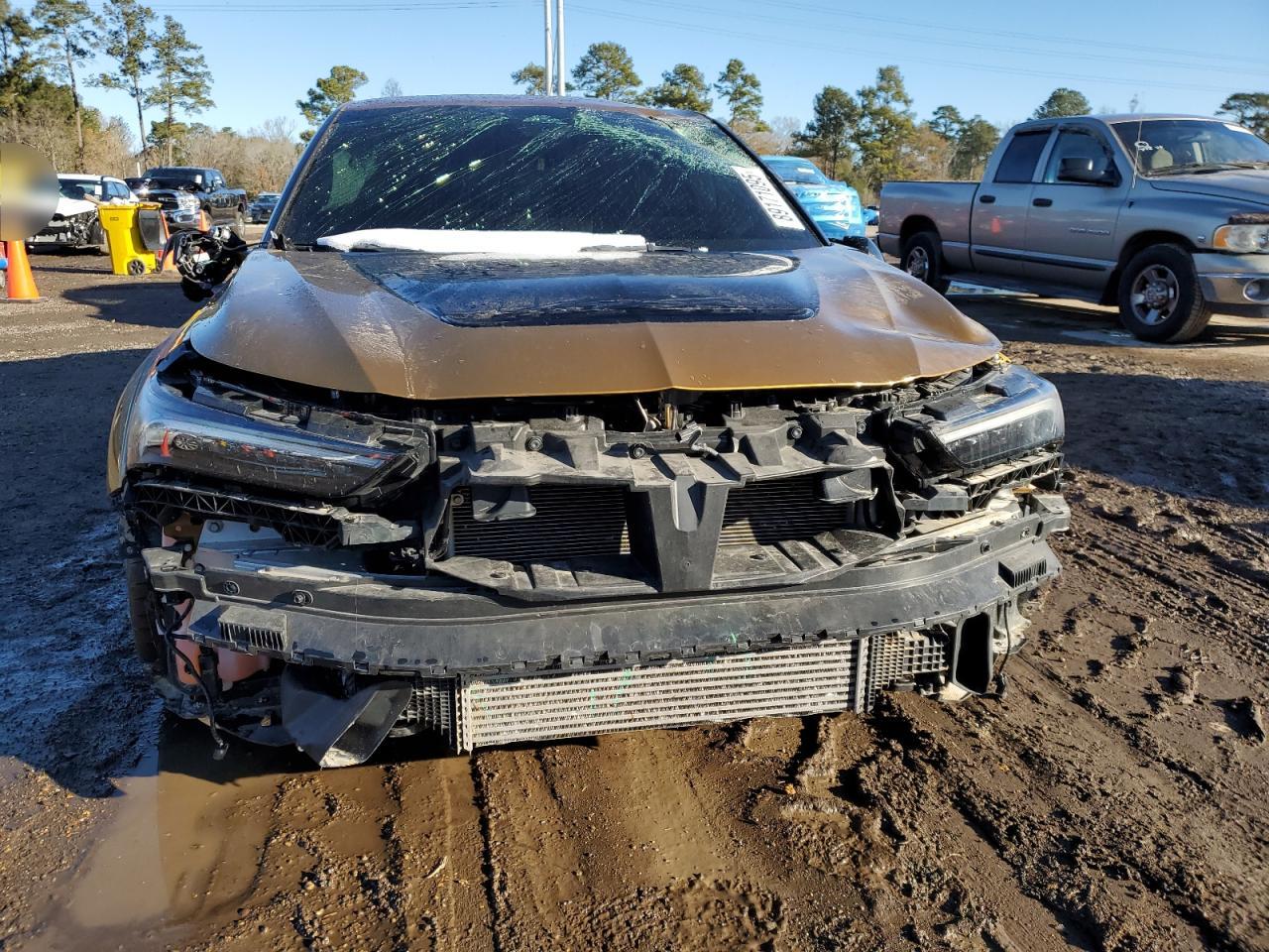 2024 Acura Integra VIN 19UDE5G92RA000448 Copart auction photo, front end / all over damage thumbnail 5