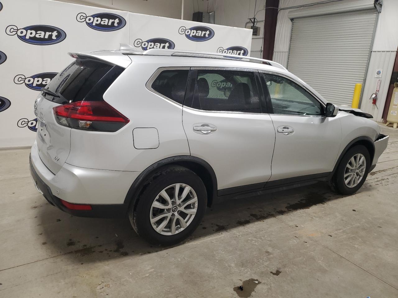 2019 Nissan Rogue VIN KNMAT2MT9KP536001 Copart auction photo, front end / side damage thumbnail 3