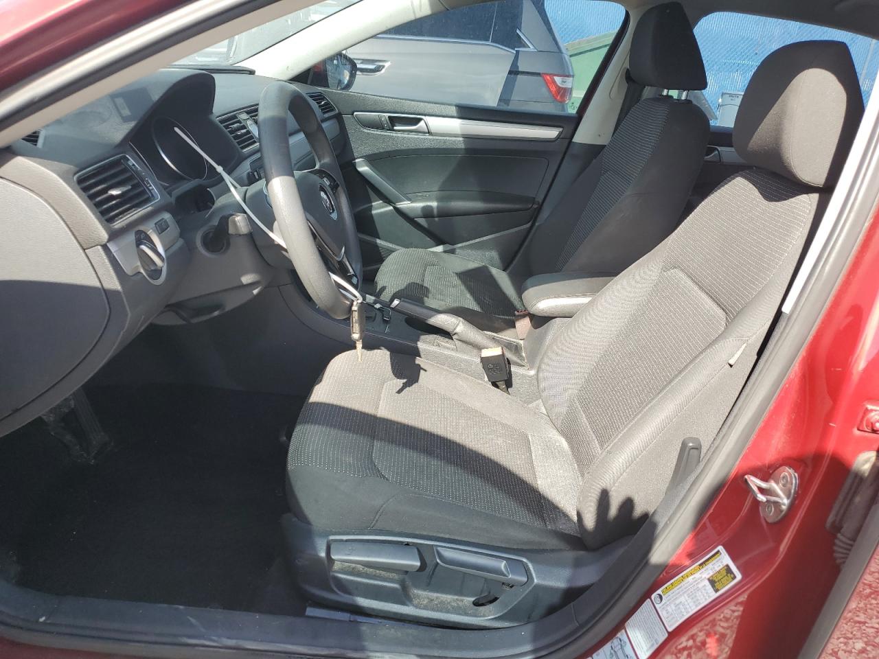 2016 Volkswagen Passat VIN 1VWAT7A34GC025065 Copart auction photo, rear end / front end damage thumbnail 7