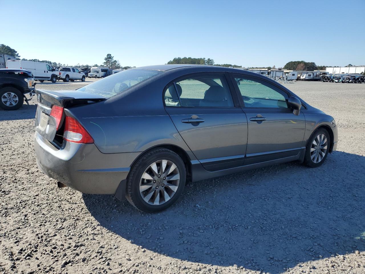 2011 Honda Civic VIN 19XFA1F9XBE022097 Copart auction photo, all over damage thumbnail 3