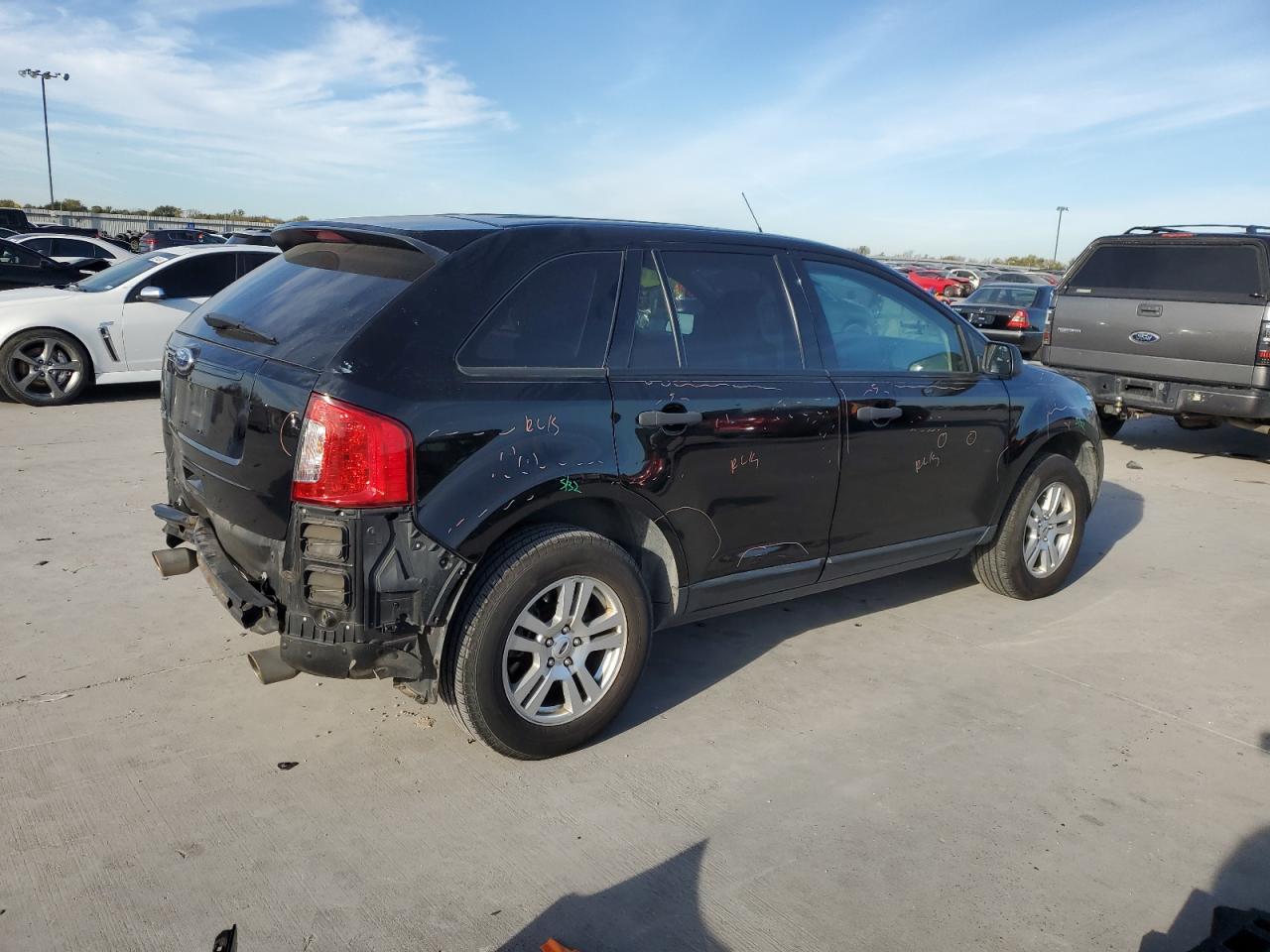 2012 Ford Edge VIN 2FMDK3GC8CBA42752 Copart auction photo, rear end / minor dent/scratches damage thumbnail 3