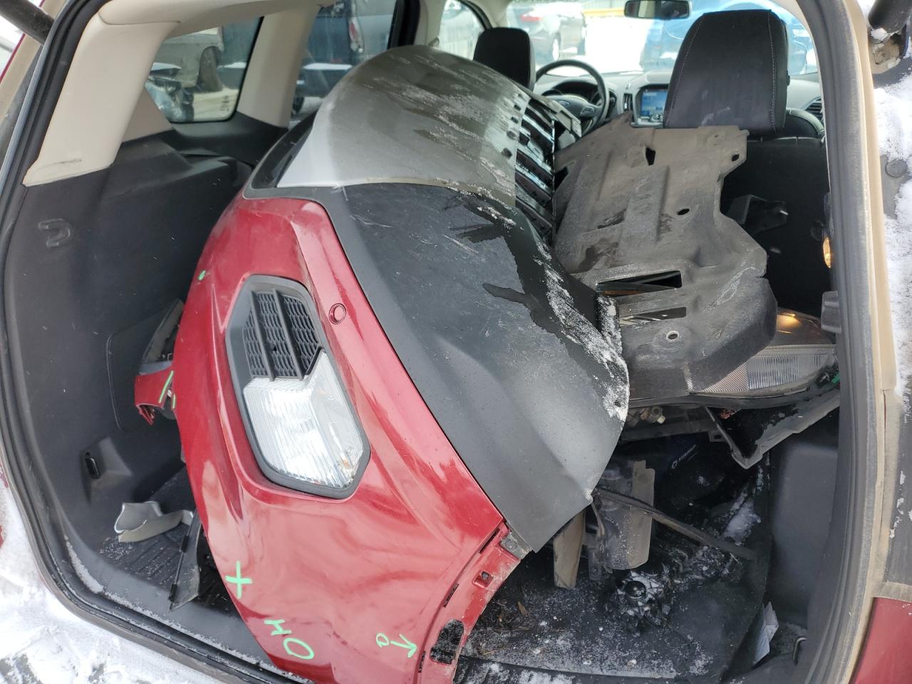 2019 Ford Escape VIN 1FMCU0J93KUA79654 Copart auction photo, front end / minor dent/scratches damage thumbnail 13