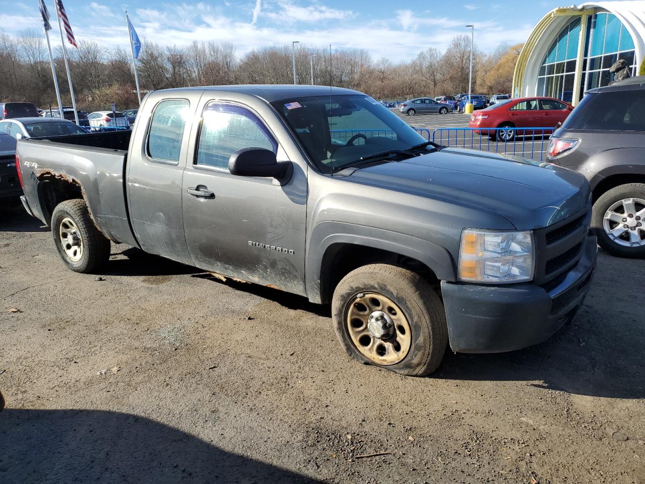 2011 Chevrolet Silverado VIN 1GCRKPEA7BZ446480 Copart auction photo, minor dent/scratches damage thumbnail 4