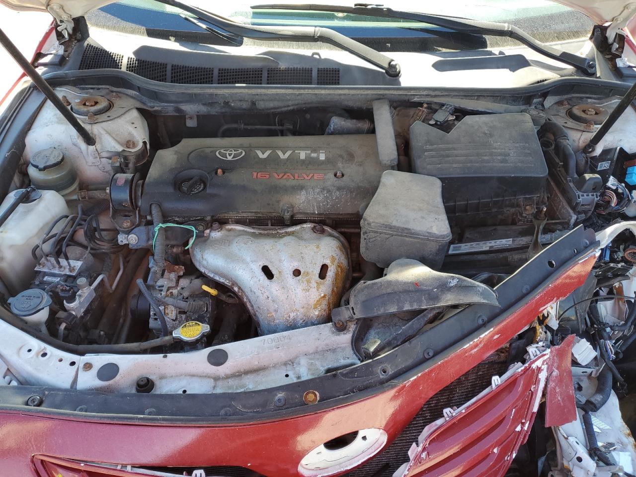 2007 Toyota Camry VIN JTNBE46K873074085 Copart auction photo, front end / rear end damage thumbnail 11