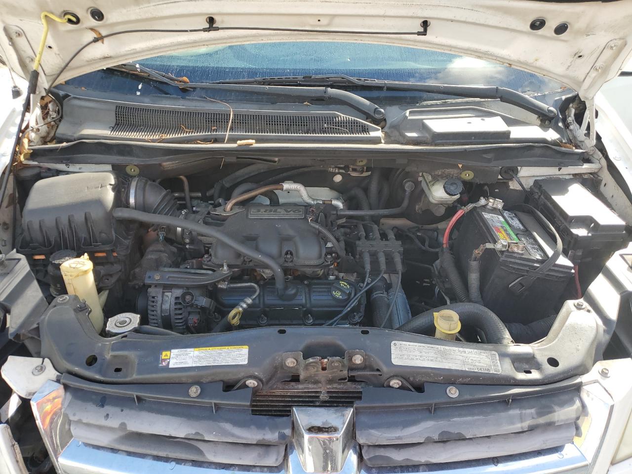 2010 Dodge Caravan VIN 2D4RN5D18AR201969 Copart auction photo, front end / rear end damage thumbnail 13