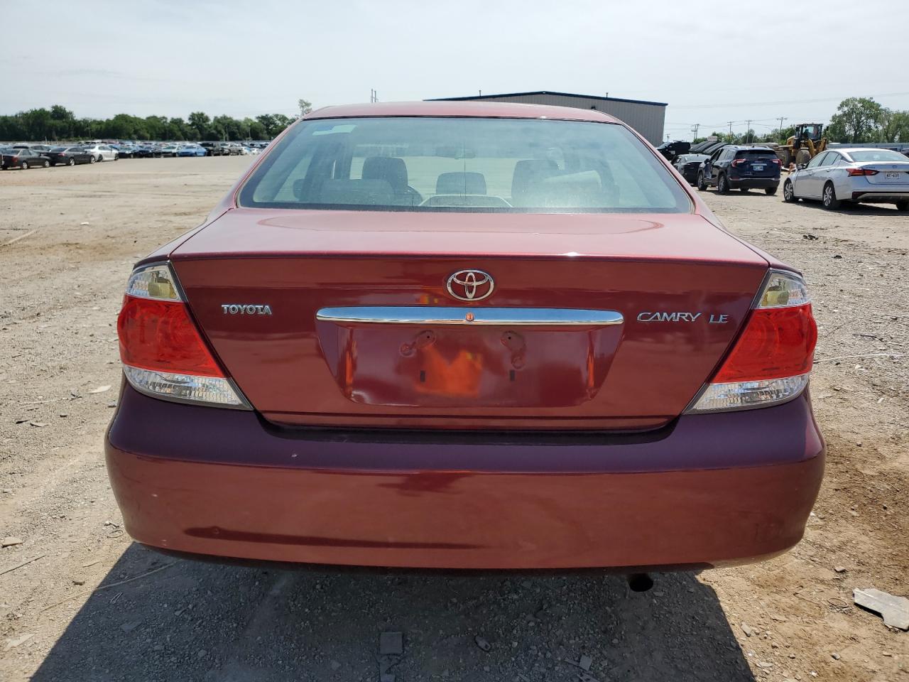 2006 Toyota Camry VIN 4T1BE32K26U164017 Copart auction photo, side / rear end damage thumbnail 6