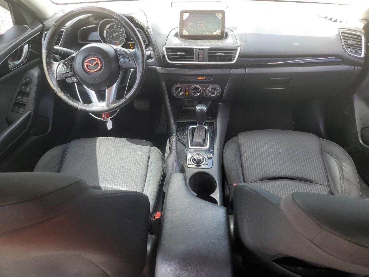 2016 Mazda 3 VIN JM1BM1V73G1300614 Copart auction photo, front end / side damage thumbnail 8