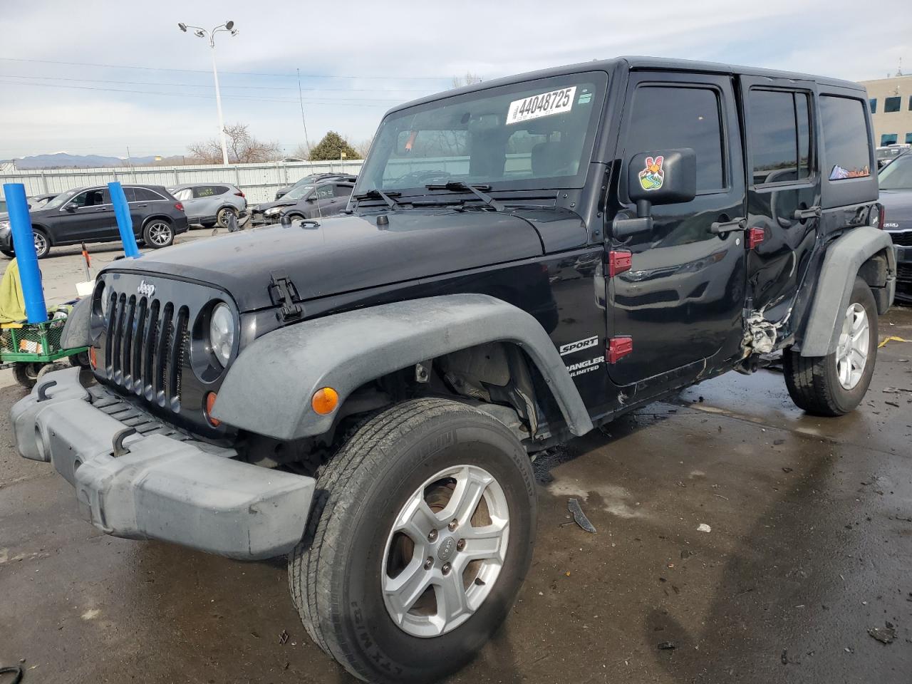 2012 Jeep Wrangler VIN 1C4BJWDG1CL215227