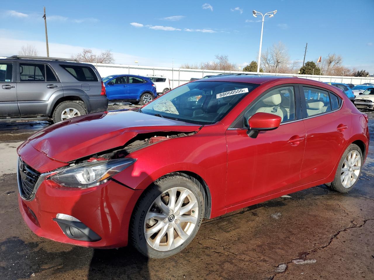 2014 Mazda 3 VIN JM1BM1M38E1101506