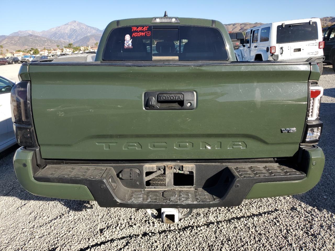 2021 Toyota Tacoma VIN 3TMAZ5CN0MM152734 Copart auction photo, all over damage thumbnail 6