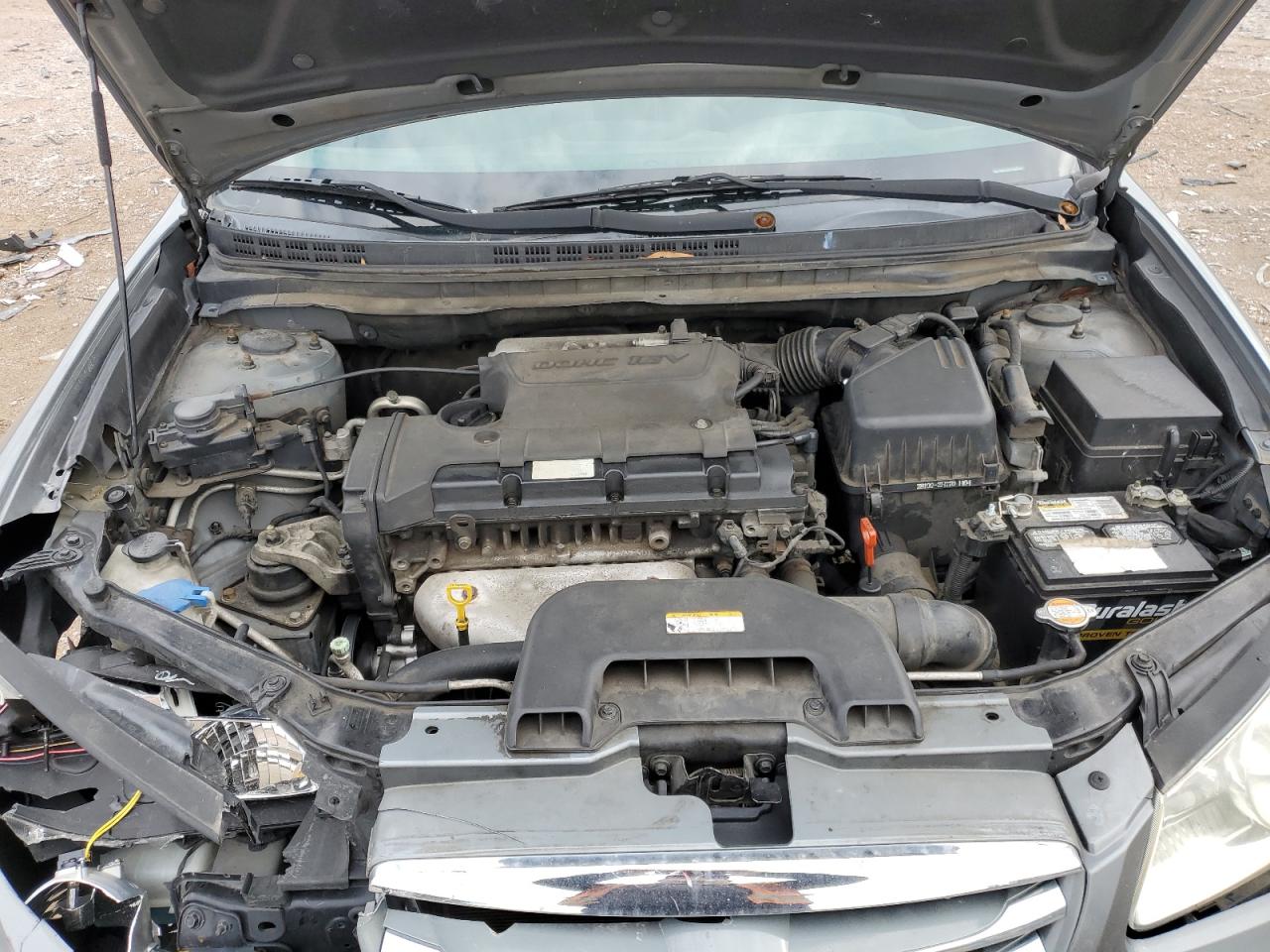 2010 Hyundai Accent VIN KMHDU4ADXAU028747 Copart auction photo, front end damage thumbnail 11