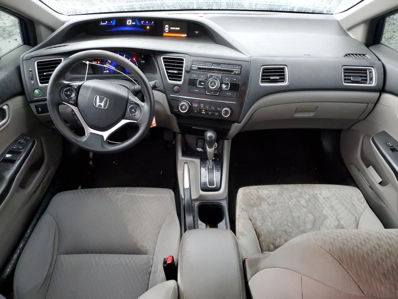 2014 Honda Civic VIN 19XFB2F5XEE069179 Copart auction photo, rollover damage thumbnail 8
