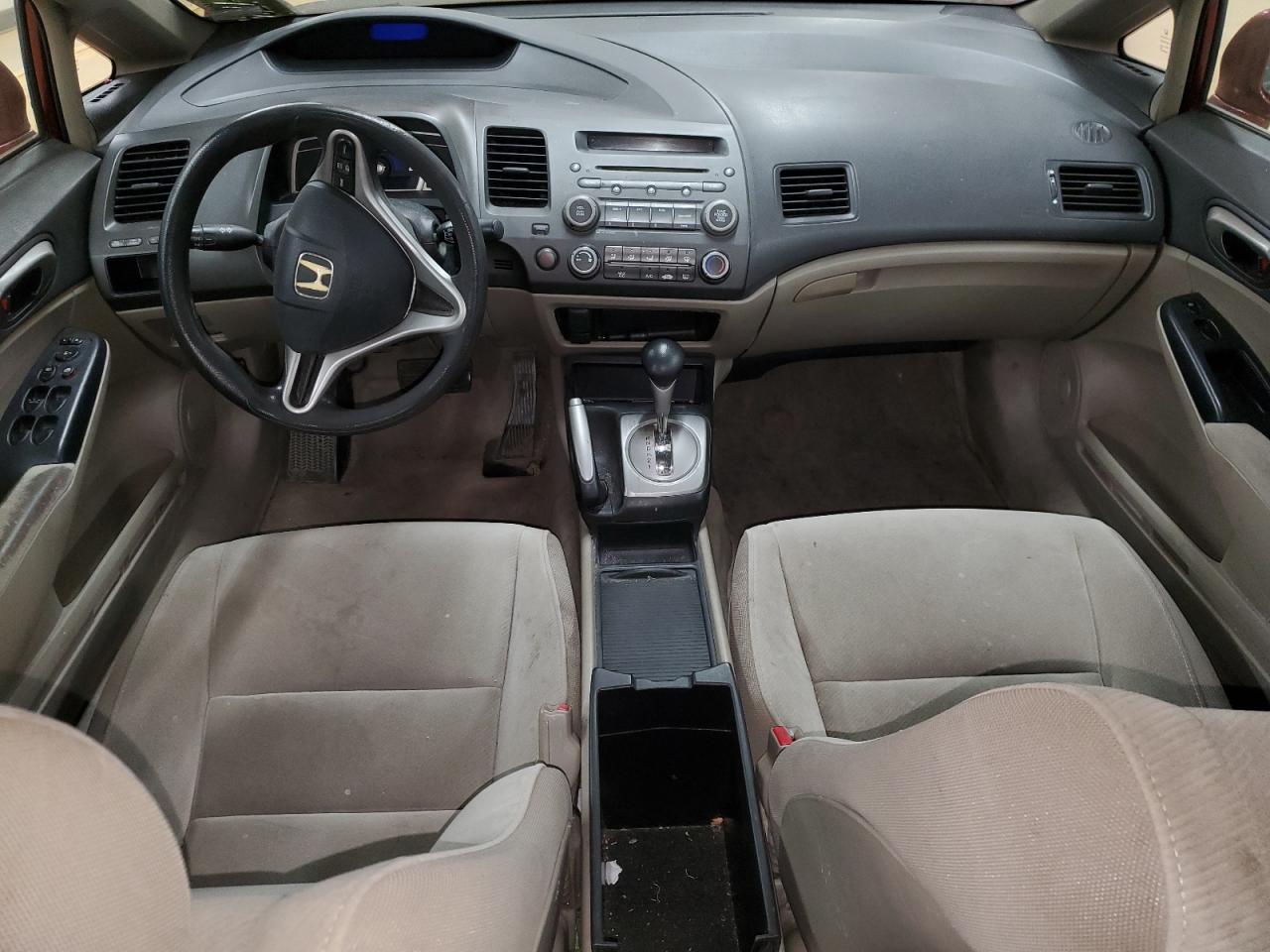 2010 Honda Civic VIN 2HGFA1F57AH532151 Copart auction photo, front end damage thumbnail 8