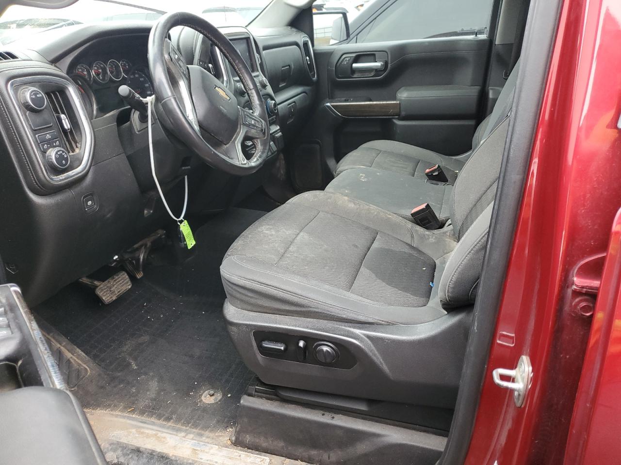2020 Chevrolet Silverado VIN 1GCPWCED3LZ305602 Copart auction photo, front end / side damage thumbnail 7