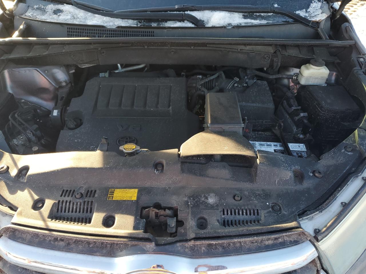 2015 Toyota Highlander VIN 5TDJKRFH6FS138115 Copart auction photo, side damage thumbnail 12