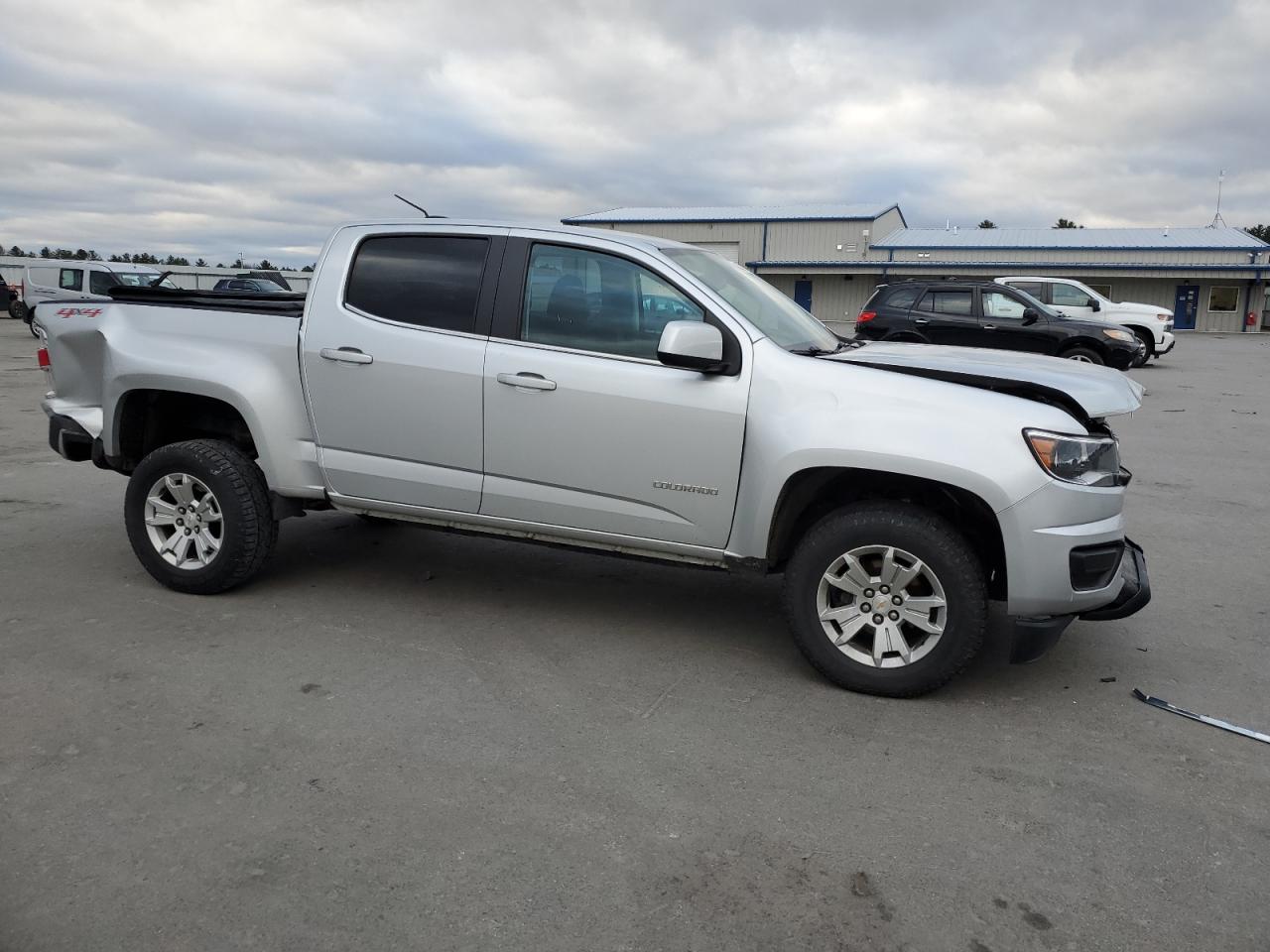 2018 Chevrolet Colorado VIN 1GCGTCENXJ1100517 Copart auction photo, rear end / front end damage thumbnail 4