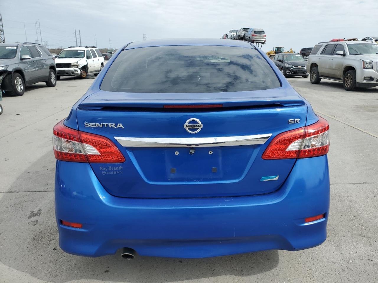 2014 Nissan Sentra VIN 3N1AB7AP2EY302490 Copart auction photo, all over damage thumbnail 6