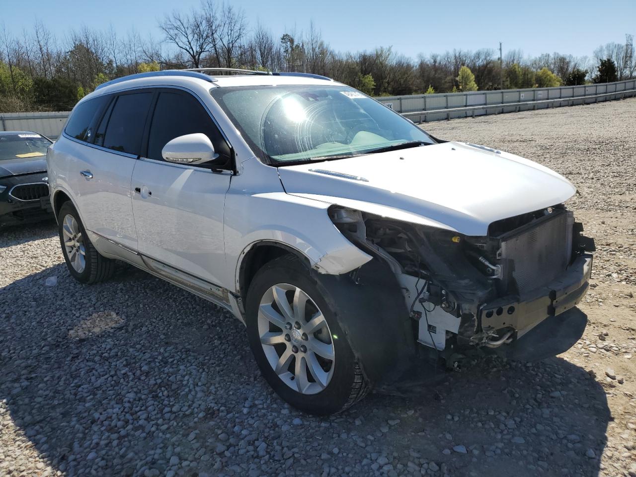2017 Buick Enclave VIN 5GAKRCKD5HJ337500 Copart auction photo, front end damage thumbnail 4