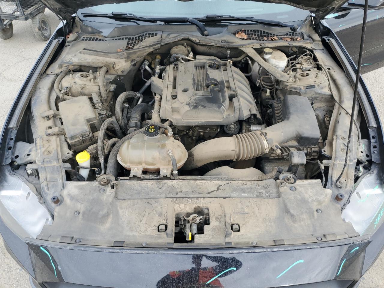 2019 Ford Mustang VIN 1FATP8UHXK5159367 Copart auction photo, side damage thumbnail 11